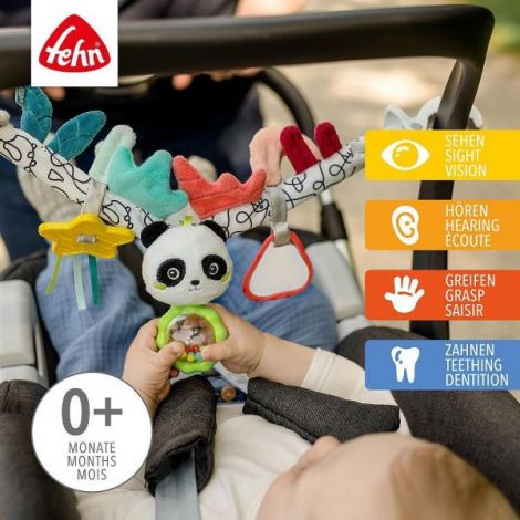 Jucărie Carucior Panda Fehn - Dezvoltare Multisenzorială - imagine 2