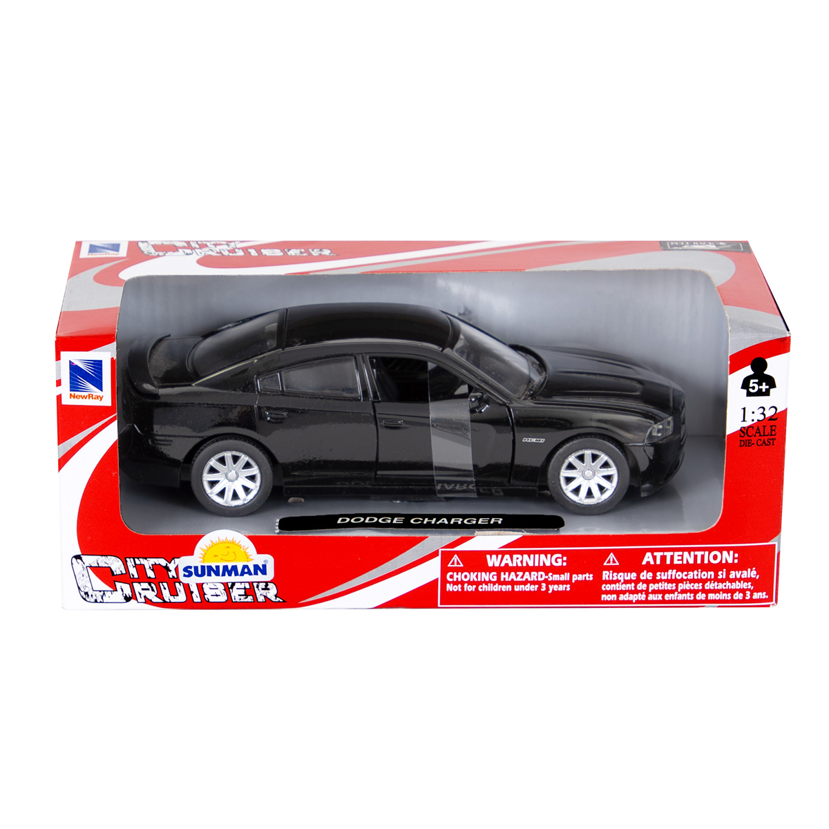 Masina New Ray Dodge Charger 1:32 Metalica