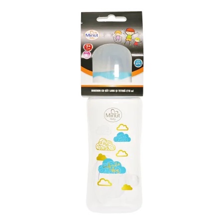 Biberon Minut Baby 270ml Turcoaz 3+