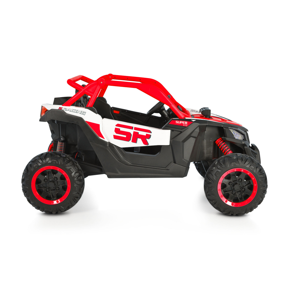 Moni Masinuta Electrica 4x4 Typhoon Red 2 Locuri - imagine 4