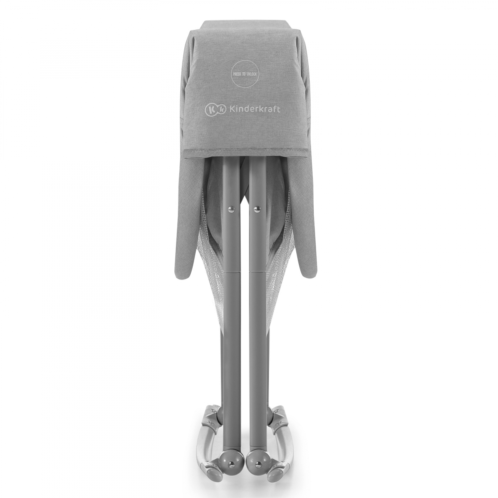 Patut Kinderkraft LOVI 3-in-1 Grey Multifuncțional - imagine 4