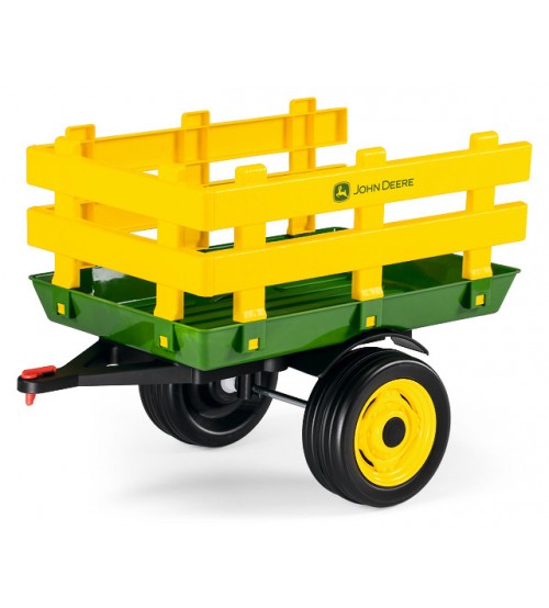 Remorcă Kart Peg Perego John Deere, 2 Roți - imagine 3