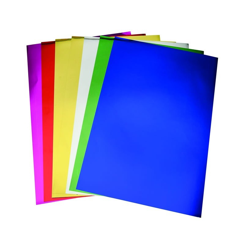 Hartie Metalizată Colorart A4, 7 Culori, 160g/m²