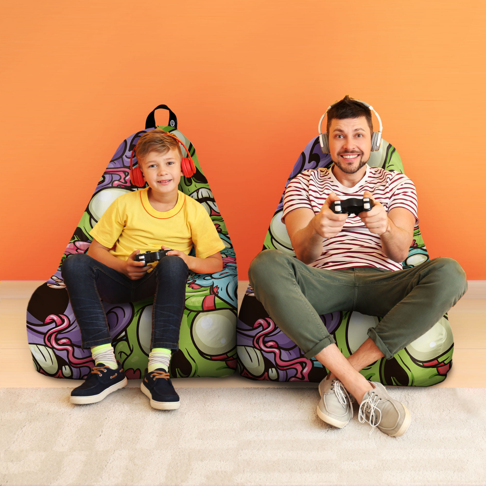 Fotoliu Puf XL Chill Zombie Updeco - imagine 4