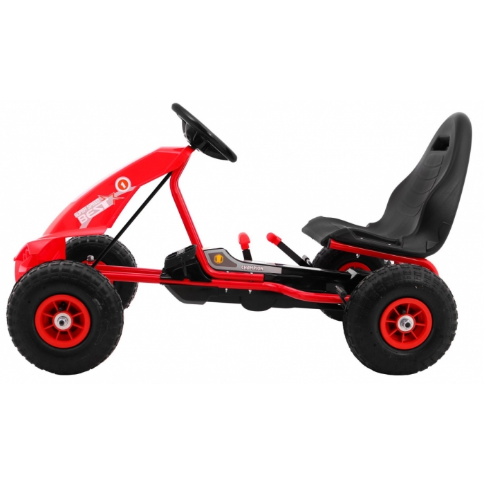 Gokart Champion Rosu | Kart Pedale Copii 3+ - imagine 2