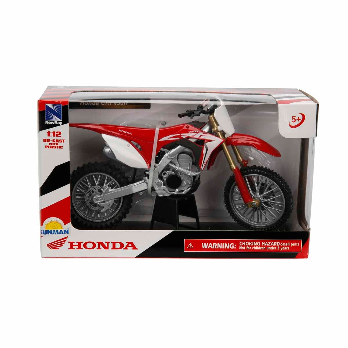 Motocicleta Metalica New Ray Honda CRF450R 1:12