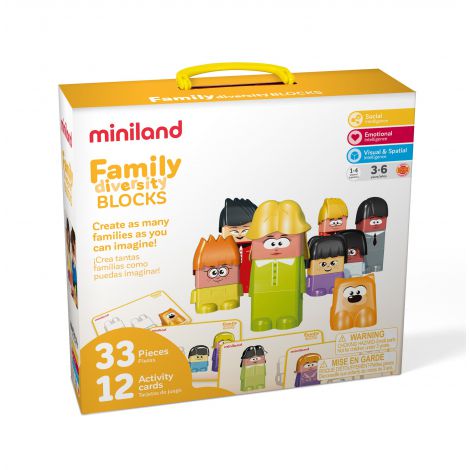 Joc de construit Family Diversity New Miniland