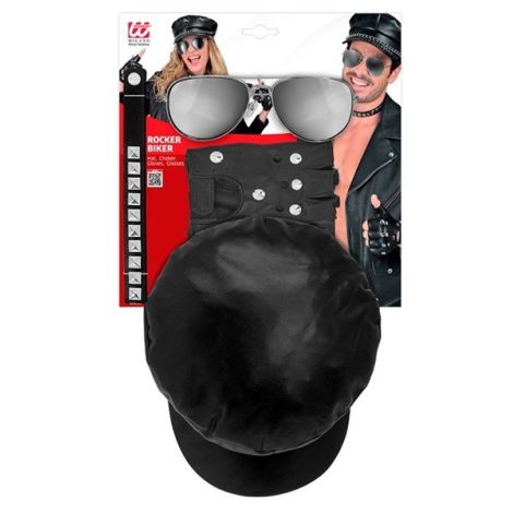 Set Carnaval Rocker Widmann - Accesorii Complete Party - imagine 5