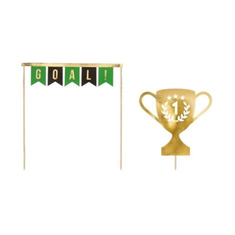 Decoratiuni Tort Fotbal Party Deco - Perfecte pentru Evenimente