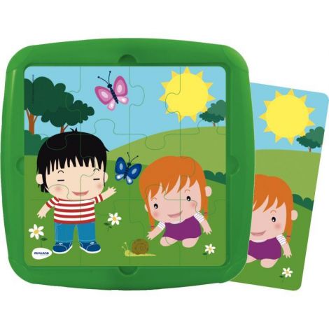Set 4 Puzzle Anotimpuri Miniland Educativ - imagine 5
