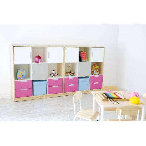 Set Mobilier Grădiniță Quadro 5 Moje Bambino - imagine 2