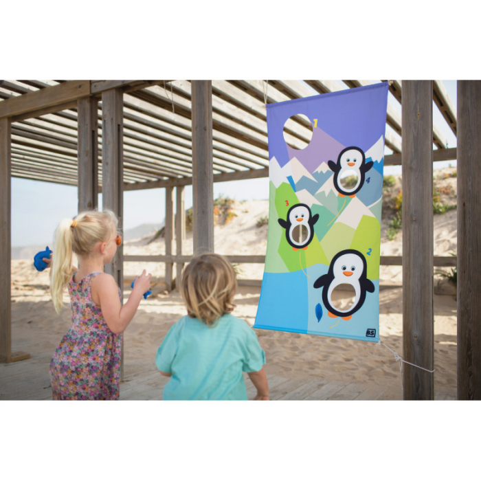 Joc Aruncare Hraneste Pinguinii Bs Toys +5 ani