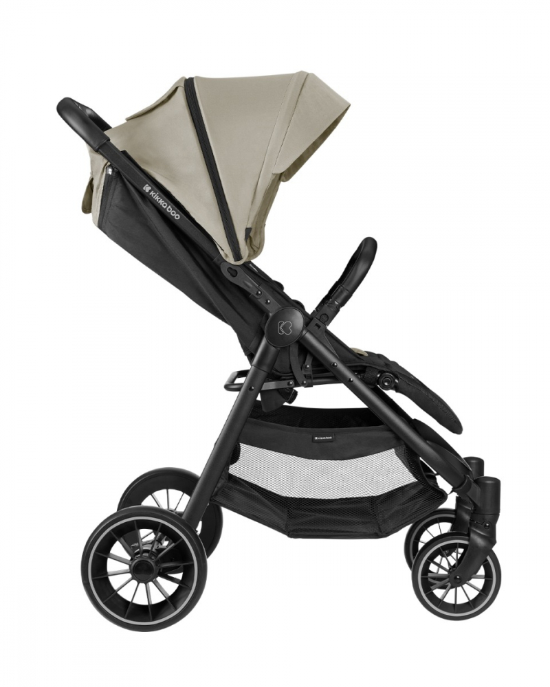 Carucior KikkaBoo Sarah Beige, 0-48 luni, Suspensii - imagine 2