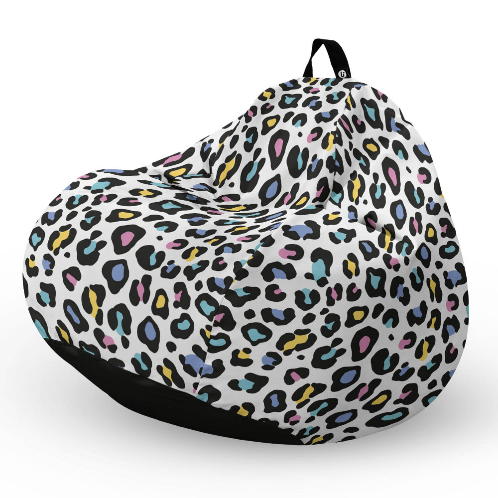 Fotoliu Puf Updeco Leopard Pastel pentru Copii - imagine 5