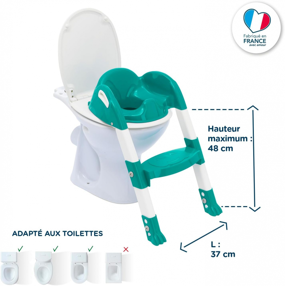 Reductor toaleta cu scarita Thermobaby Kiddyloo - imagine 7