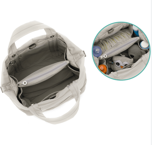 Geanta Scutece Fillikid Paloma Grey, Practică - imagine 3