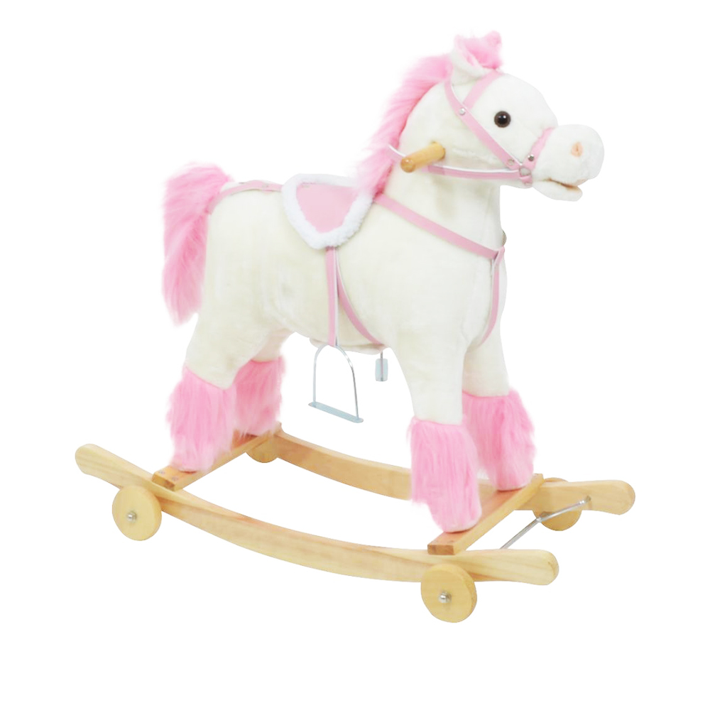 Balansoar Little Mom Princess Pluș + Sunete - imagine 6