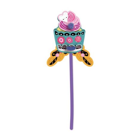 Set creativ Scratch Buchet-Tort Avenir | Jucarie manuala - imagine 10