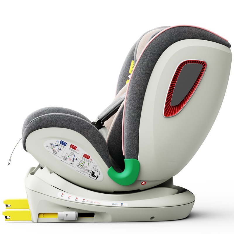 Scaun Auto Buf Boof Deluxe i-Size Rotativ 360° - imagine 5