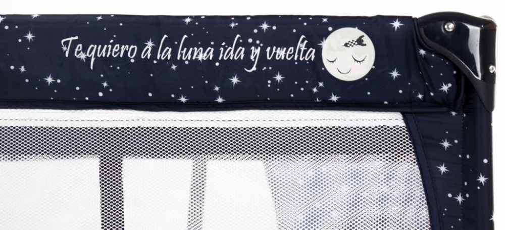 Pătuț Asalvo Smooth Moon, 2 nivele, pliere compactă - imagine 5