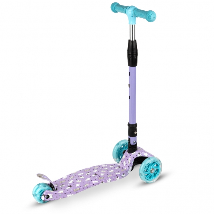 Trotineta Kidwell Vento Kitty Pliabilă cu LED - imagine 10
