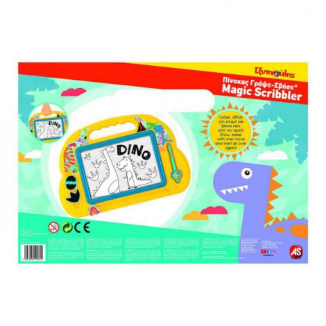 Tabla Magnetica Magic Scribbler Dino Artgreco - imagine 6