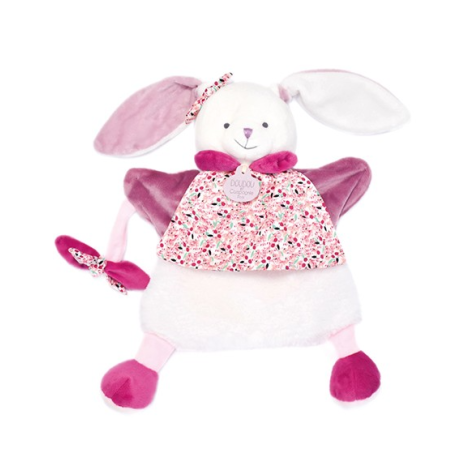 Marioneta Doudou Iepuras 28cm - Jucarie Educativa