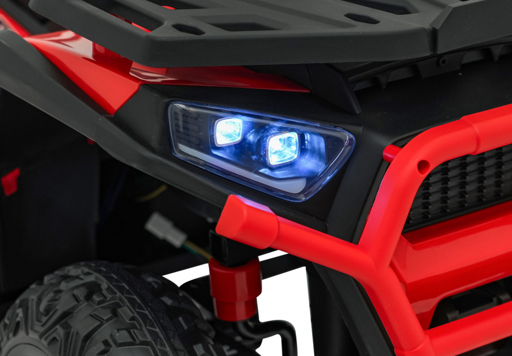 ATV Electric Ramiz Robust Red pentru Copii - imagine 8