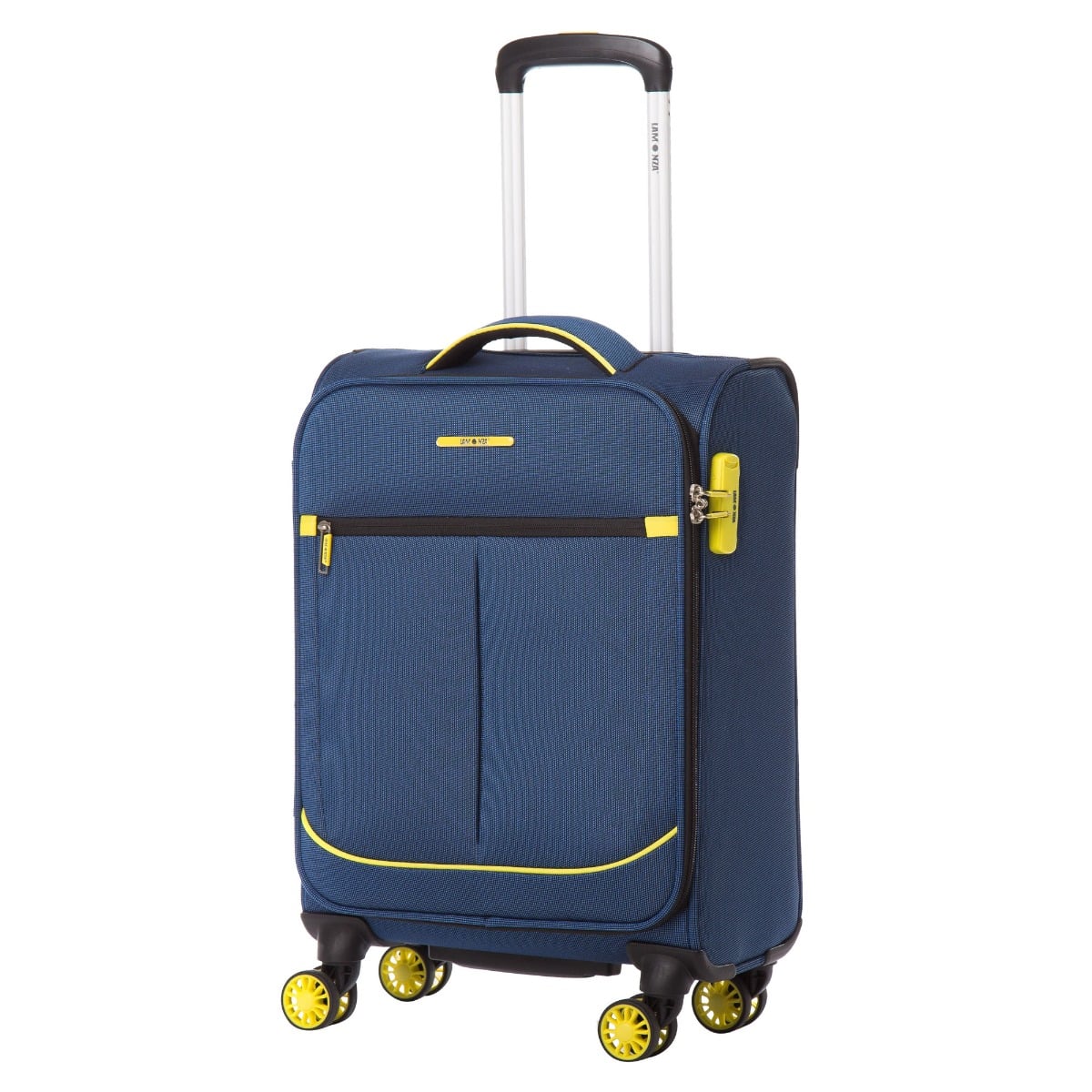 Troler Lamonza Lime, 55 cm, cu 4 Roti