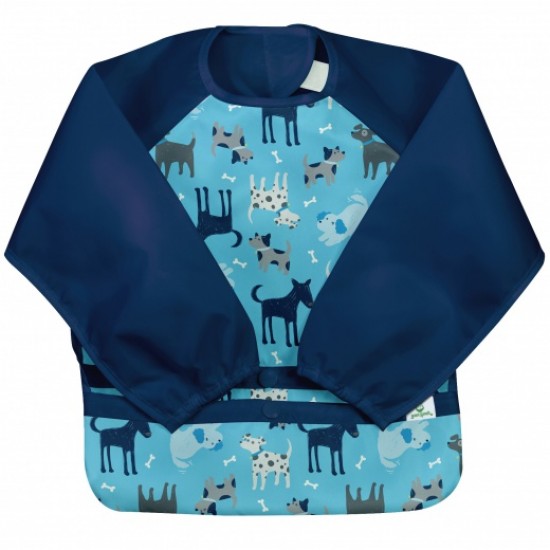 Bavetică Green Sprounds Aqua Dogs cu mâneci lungi - imagine 3