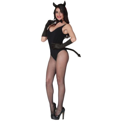 Set Diavolita Negru Guirca | Costum Complet - imagine 2