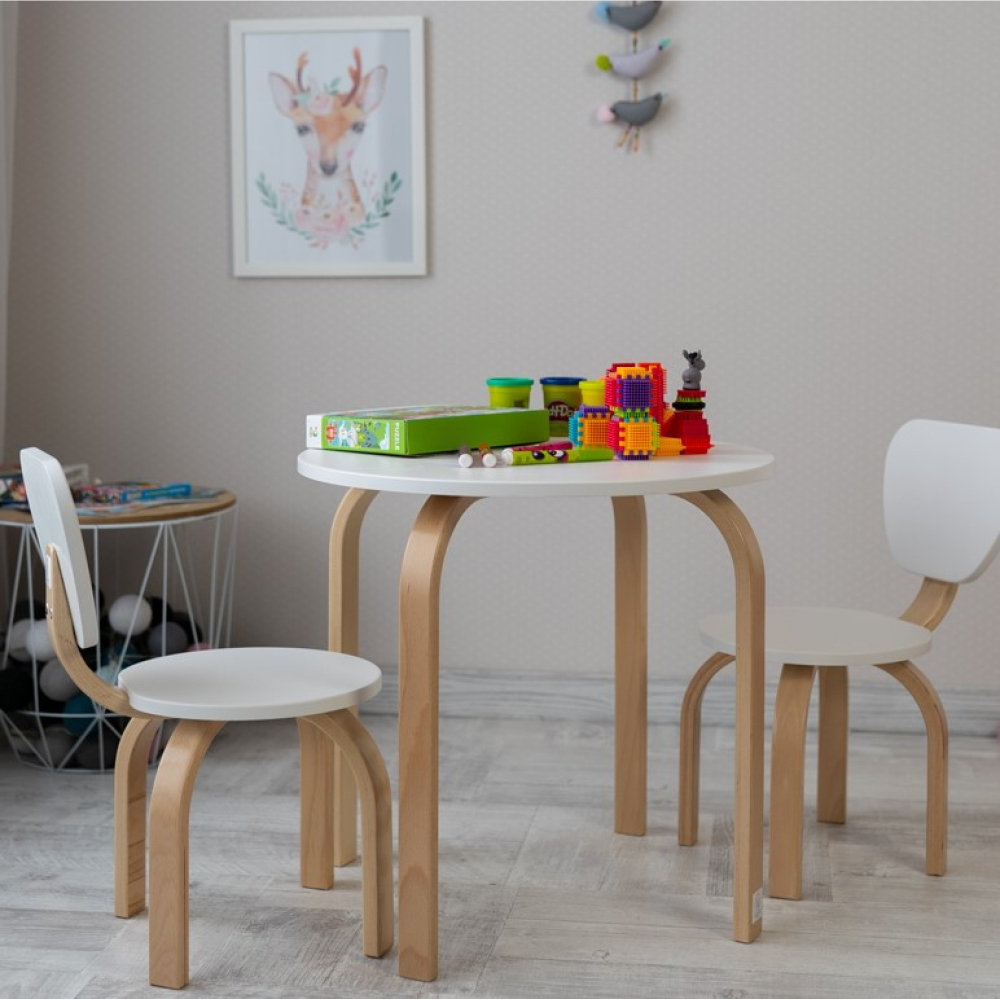 Masuta Veres Monaco Alb | Mobilier Copii Creativ