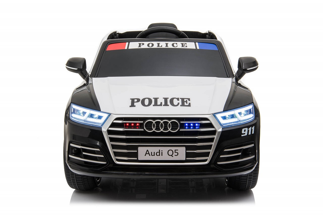 Masinuta Electrica Audi Q5 Politia, Negru - imagine 3