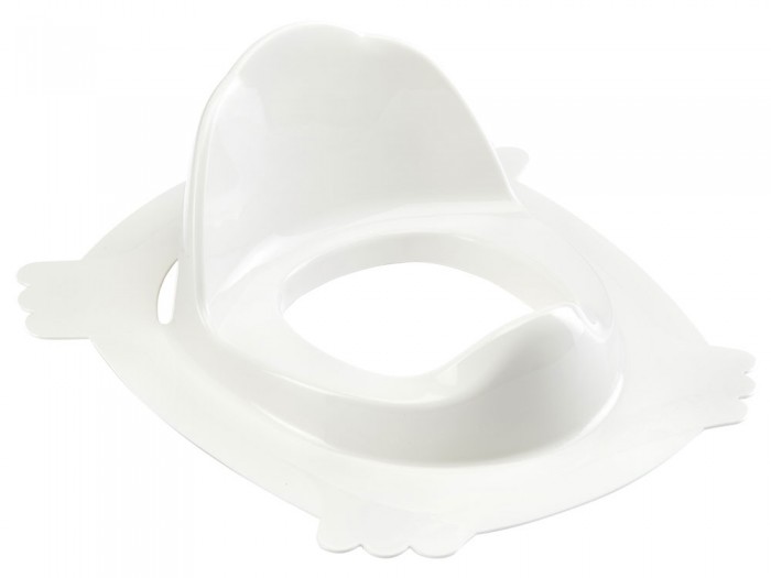 Reductor Toaleta Thermobaby Luxe cu Spătar Lily White