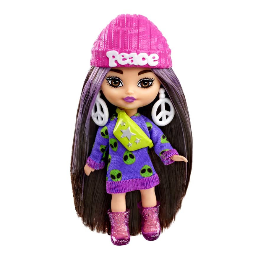 Barbie Extra Mini Minis, 8 cm, cu Accesorii