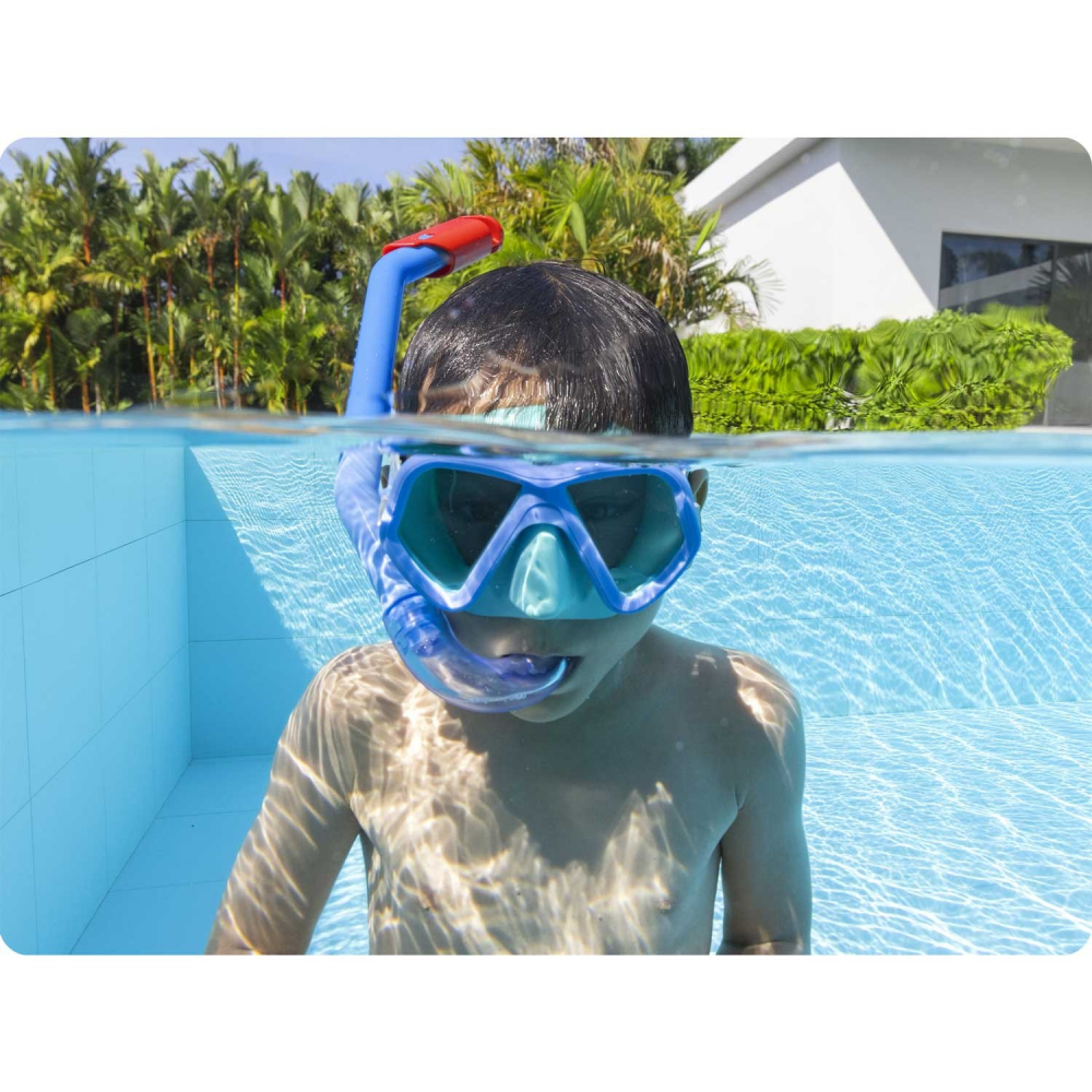 Set Snorkeling Copii Bestway Albastru - imagine 5