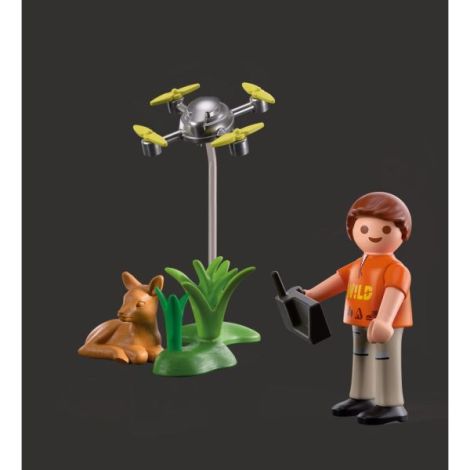 Playmobil Salvator cu Drona - Aventură Sigură - imagine 5