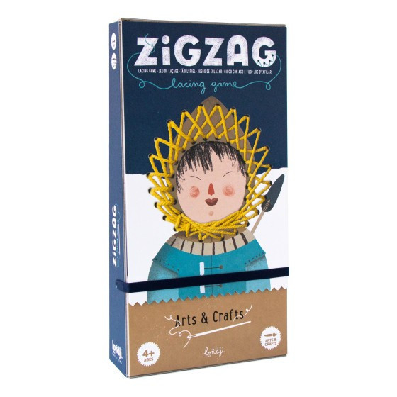 Set Londji de Cusut 'Zig Zag' - Joc Creativ pentru Copii