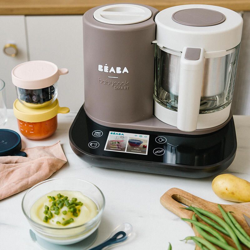 Robot Beaba Babycook Smart + Wi-Fi Dove Grey - imagine 5