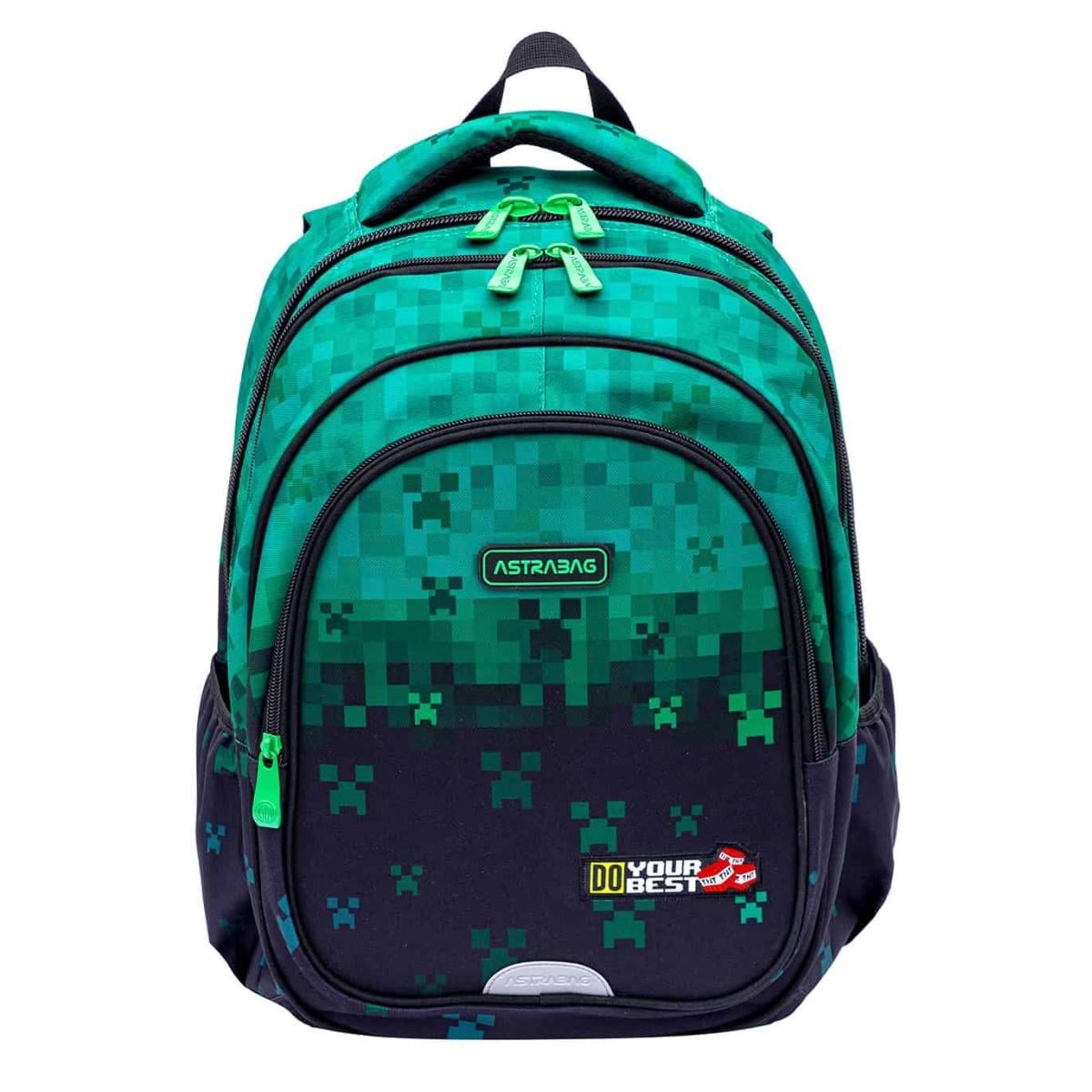 Ghiozdan AstraBag Do Your Best, 3 Compartimente