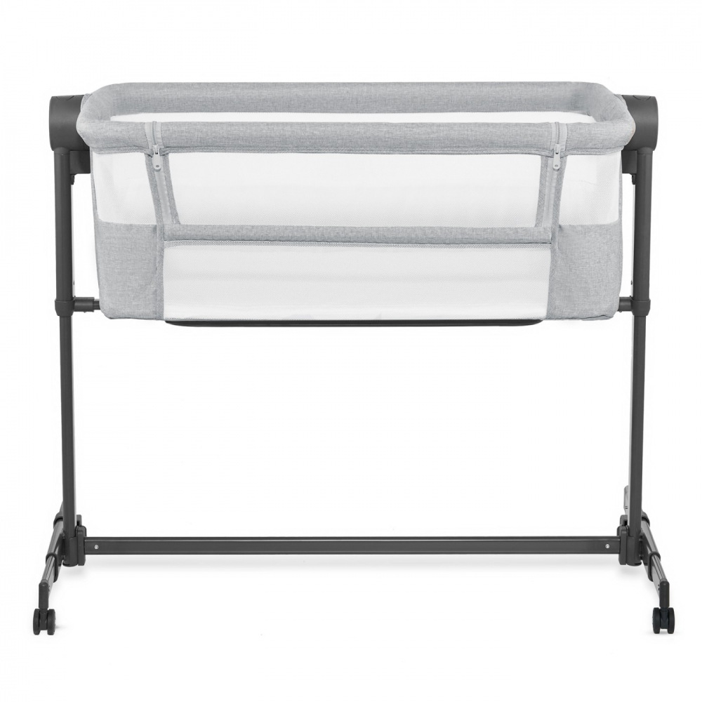 Kinderkraft Neste Up 2 - Patut Co-Sleeper Gri - imagine 7