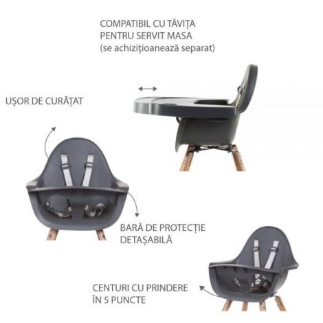 Scaun Masa Childhome Evolu 2 Reglabil - imagine 5