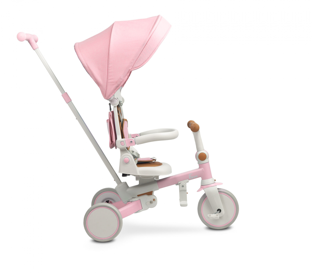 Tricicleta Toyz Faro Pink Ultra-pliabilă Multifuncțională - imagine 2