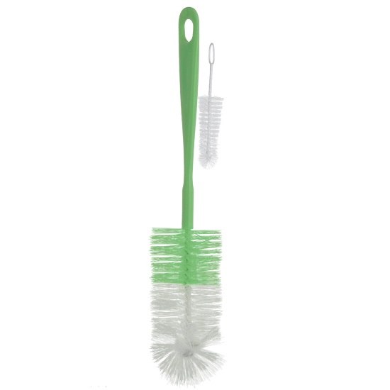Perie curățare biberoane Babyono Verde