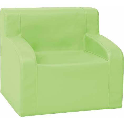 Fotoliu verde Moje Bambino din spumă - imagine 4