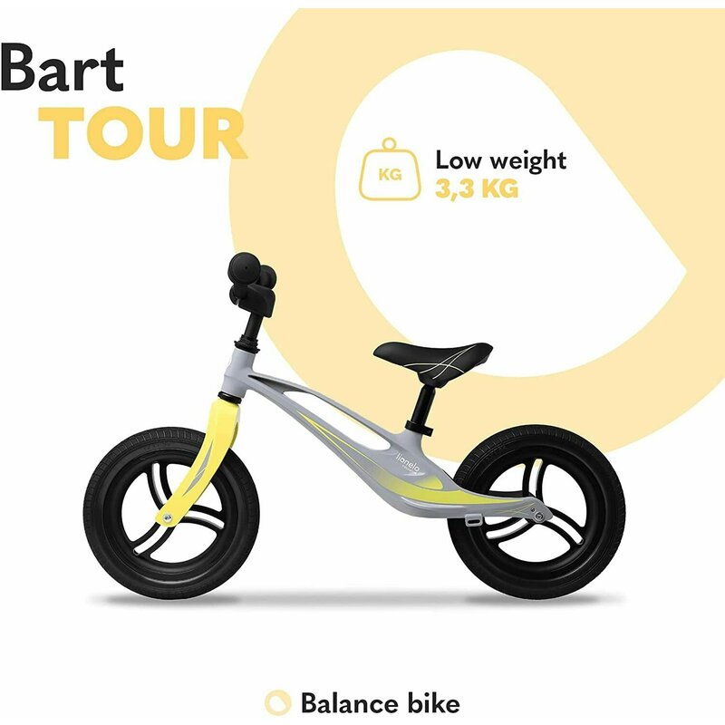 Lionelo Bart Tour - Bicicletă Echilibru Copii - imagine 3