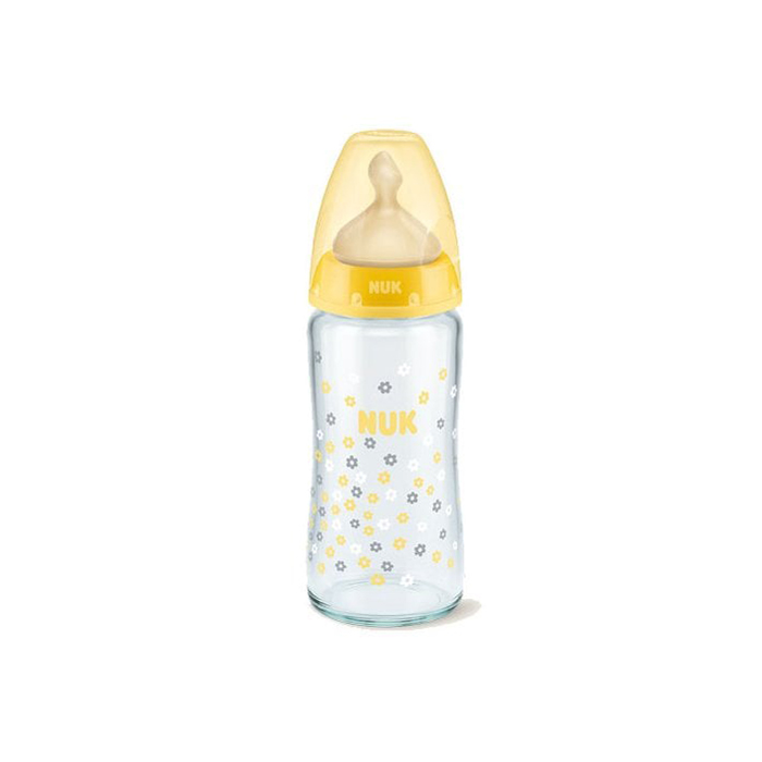 Biberon NUK First Choice+, 240ml, Latex, Galben - imagine 4