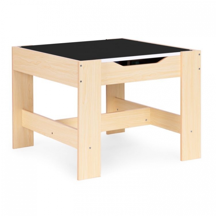 Set Masa+Scaune Copii Ecotoys cu Tablă - imagine 2