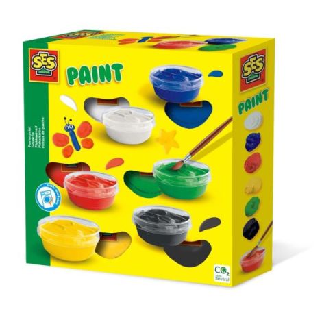 Set Acuarele Pasta Ses Creative - Culori Vibrante