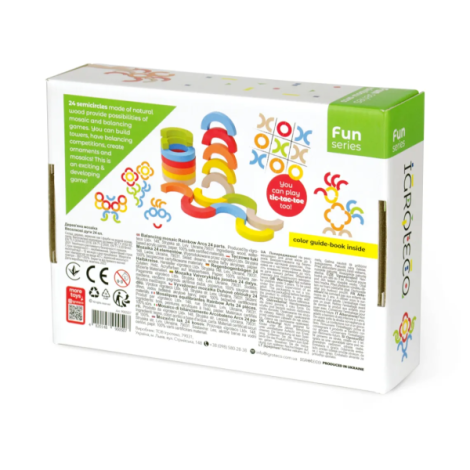 Igroteco Mozaic Curcubeu - Joc Creativ 24 Piese - imagine 4